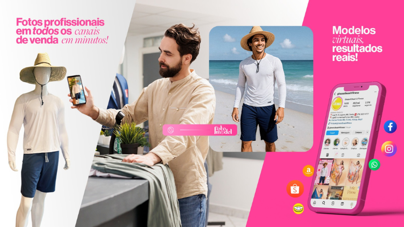 FotoModel permite adaptar sua comunicação visual com modelos personalizados para cada região do Brasil.